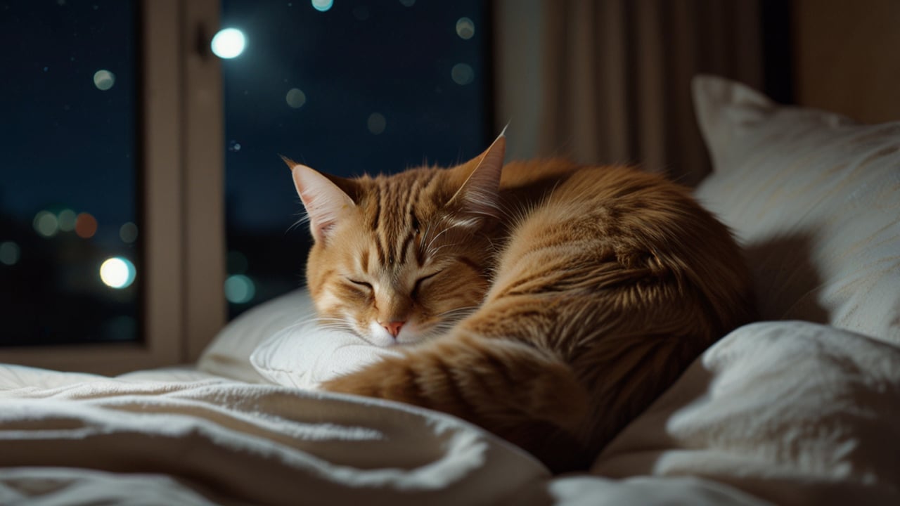 眠い猫